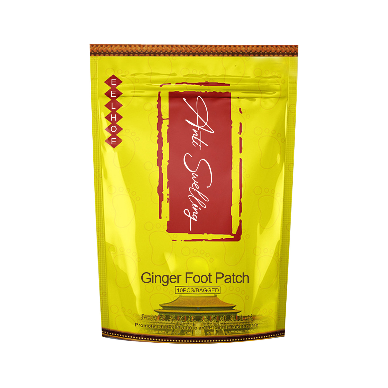 Free freight EELHOE OEM ODM Foot care natural plant foot patch to relieve body pressure and improve sleep-image-753218071