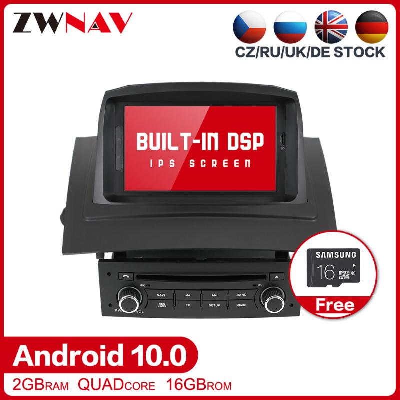 

DSP Android 10.0 Car Stereo Multimedia Player GPS Glonass Navigation for Megane 2 Fluence Video Radio head unit free map car dvd