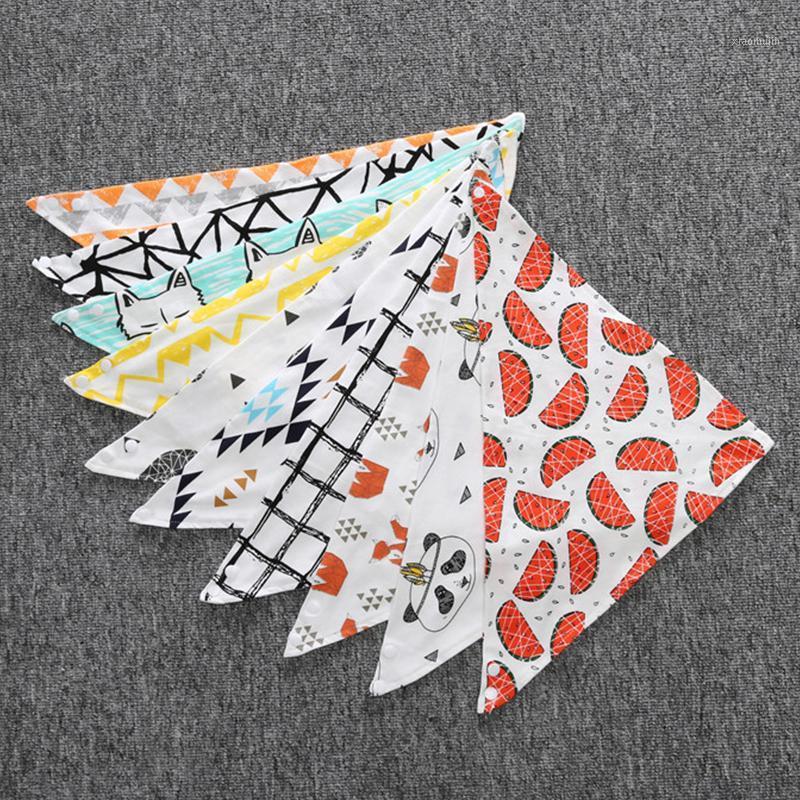 

Newborn Baby Saliva Towel Bibs Organic Cotton Super Absorbent Infant Triangle Bibs Baby Feeding Eating Soft Stuff1, 16