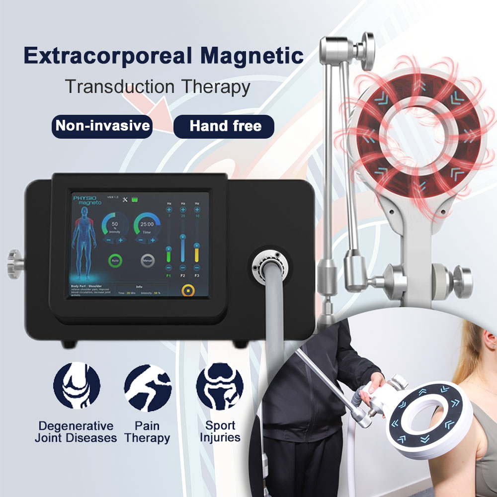 Extracorporeal Magnetic Transduction Therapy For Musculoskeletal Diseases Exercise Rehabilitation Pain Relif Physio Magneto Therapy Physiotherapy-image-756545624