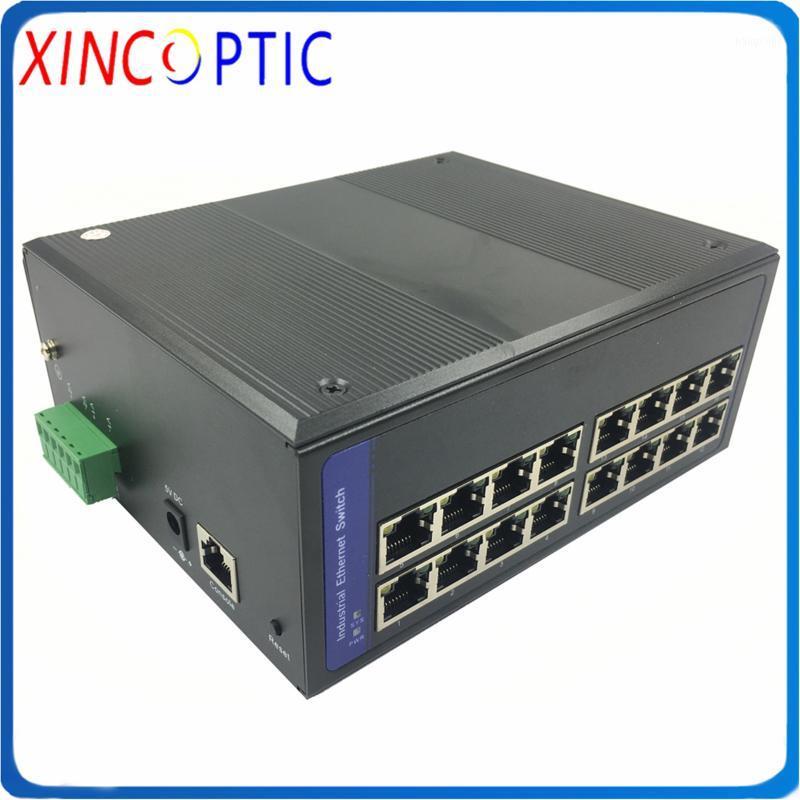 

16Port 10/100/1000M RJ45 Managed Ethernet Switch,16Port 1000Base Gigabit Managed POE Industrial Ethernet Switch with 1Console1