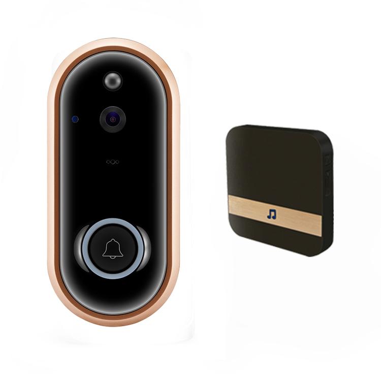 

Smart WiFi 1080 Security DoorBell with Visual Recording Low Power Consumption Remote Home Monitoring Night Vision Video 1080P M6