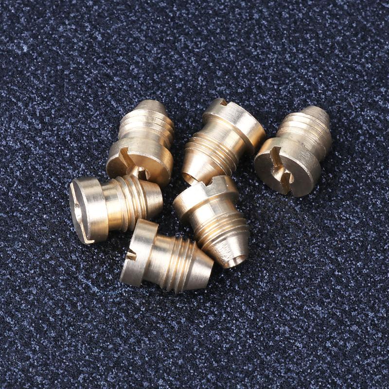 

Foam Cannon Orifice Nozzle Tips Universal Replacement Brass Thread Nozzle Car Pressure Washer Tips for Snow Foam Lance, Silver 1.1mm