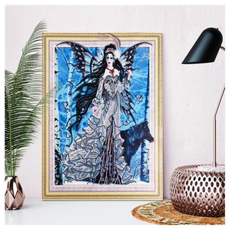 

5D DIY Diamond Painting Cartoon Character Animal Pattern Special Shape Diamond Cross Stitch Crystal Round Mosaic Home De1