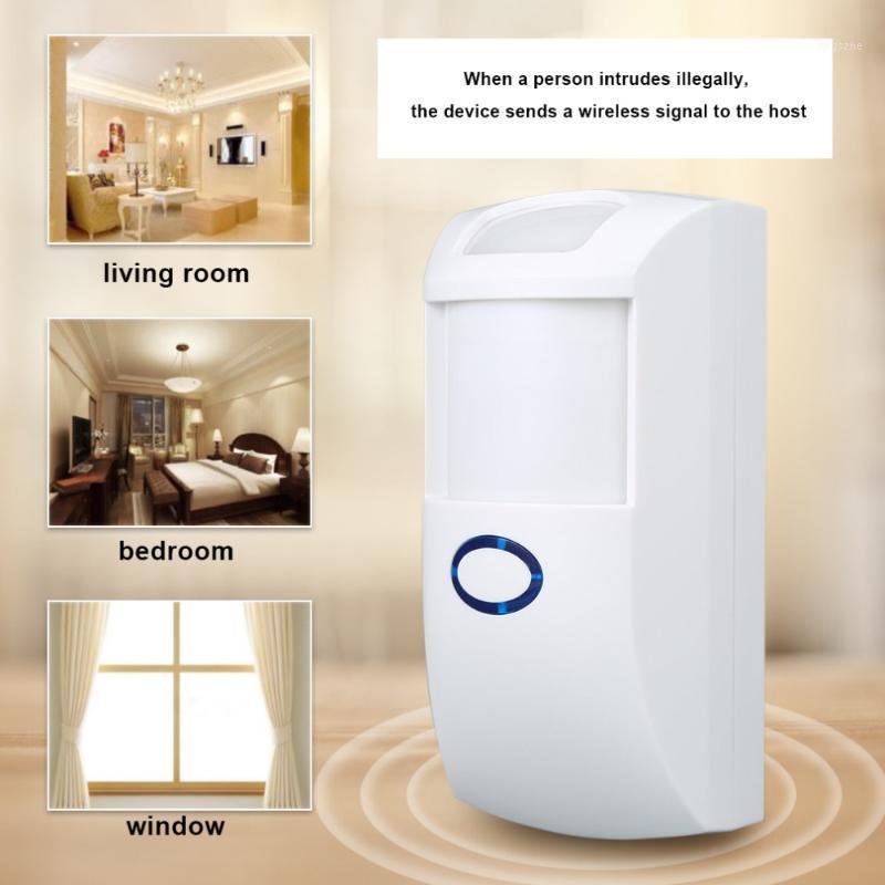 

NEW 433 MHz 1527 Code Wireless Pet Immune PIR Motion Detector Sensor With White Color for Home Security for our G5S Alarm System1
