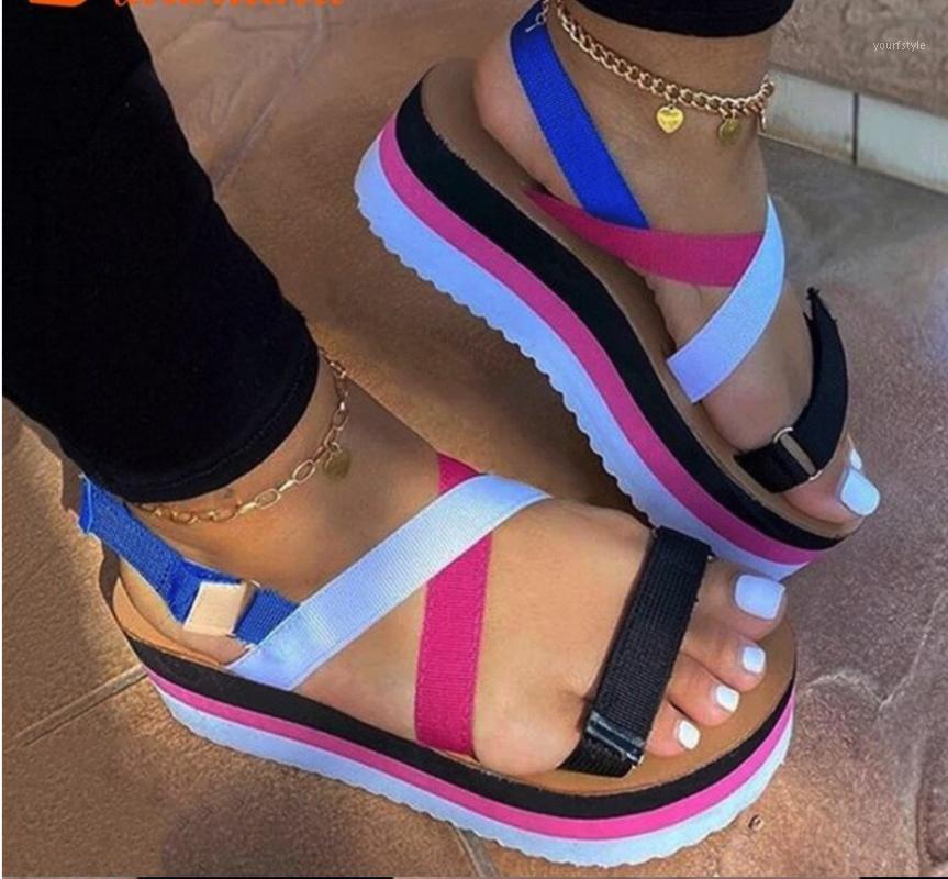 

Comfortable Hot Sale New Women shoes Roman sandals shoes Women sandals peep-toe flat Platfoem woman sandalias1, Black