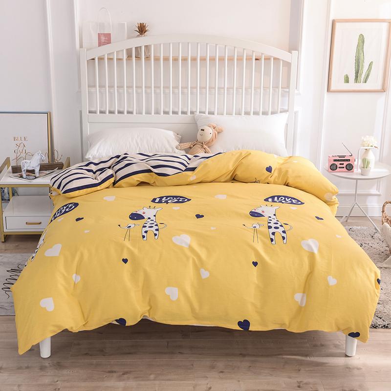 

High Quality Bedding Set 100% Cotton Duvet Cover Quilt Cover Comfortable Bed Set Twin Full Queen King Size Free Shipping, 3t