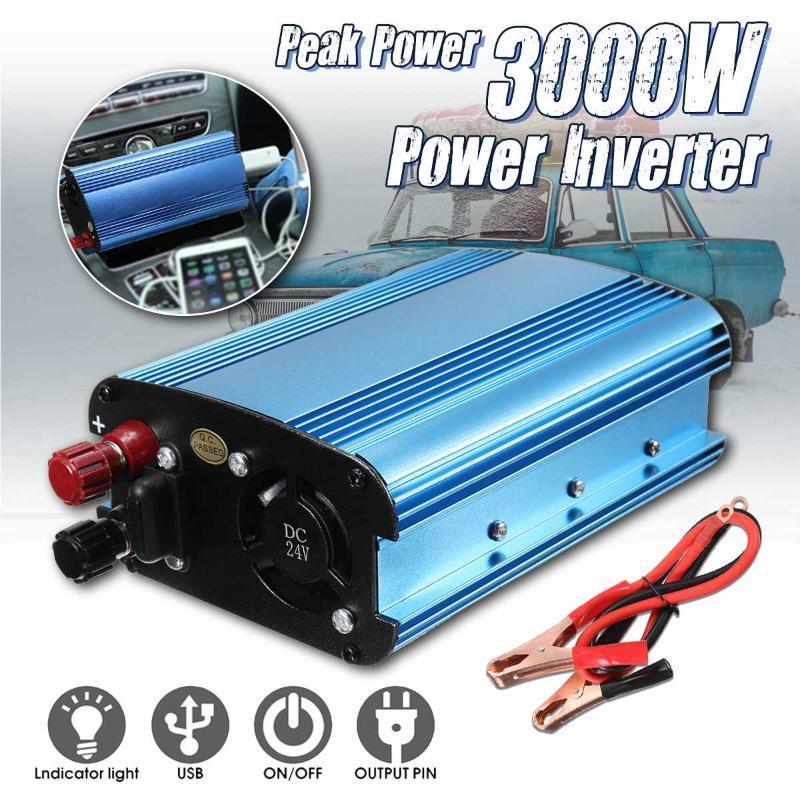 

KROAK 3000W DC 12/24/48V/60V To 220V Solar Power Inverter Converter for road trips vacations outdoors1