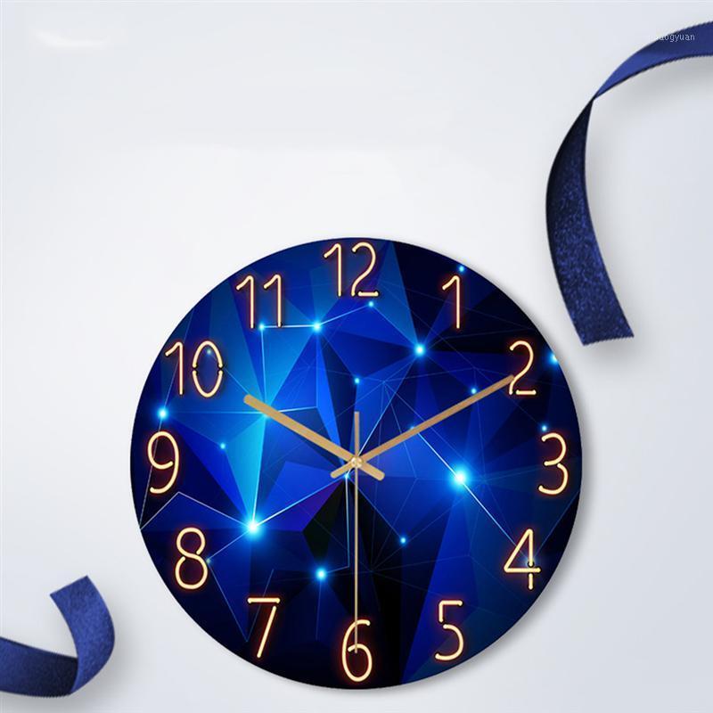 

Glass Quartz Wall Clock Modern Silent Clock Hanging Decor For Living Room Bedroom Office Wall Art Decorations Home Decor1