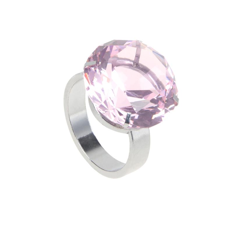 

1pc Crystal Napkin Ring Table Decoration Durable Napkin Buckle Circle Fashion Holder for Proposal Wedding