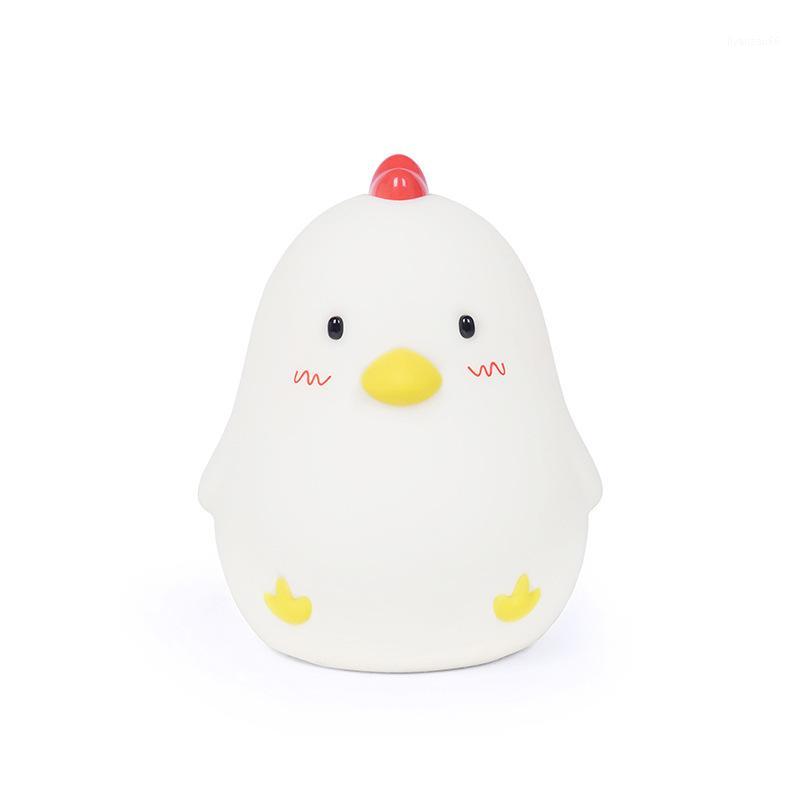 

Creative Smart Products Early Chicken Wake Up Light Snooze Alarm Clock Dimmable Bedside Night Light1