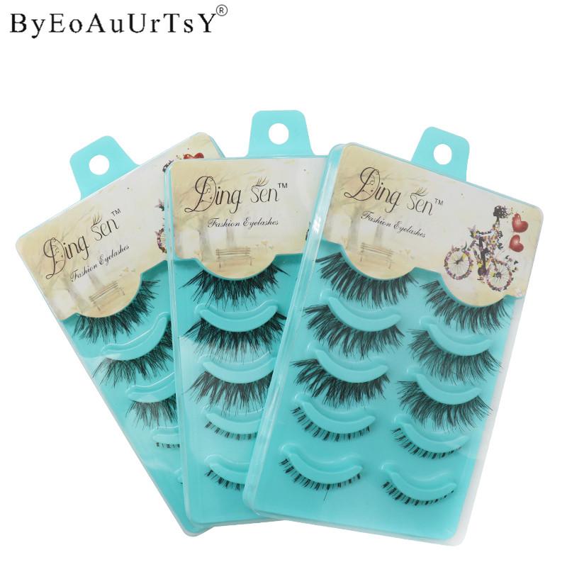

Reusable Natural False Eyelashes Long 3D Mink Lashes Eyelash Extension Mink Eyelashes Beauty Makeup Tools Handmade Fake Lashes