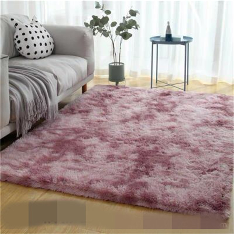 

Rounded Living Room Mats No-slip Letter Pattern Door Rug Anti-skid Universal High Quality Bedroom Plush Foot Carpet