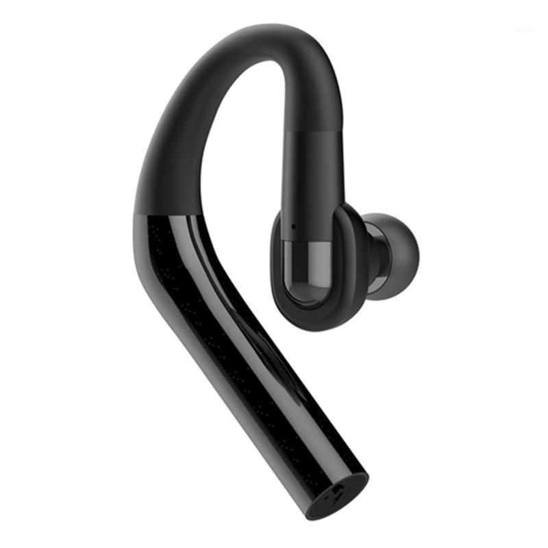 

Y9 Wireless Hanging Ear Bluetooth Headset 5.0 Business Sports Long Standby ligent Noise Reduction Headphones1, Black