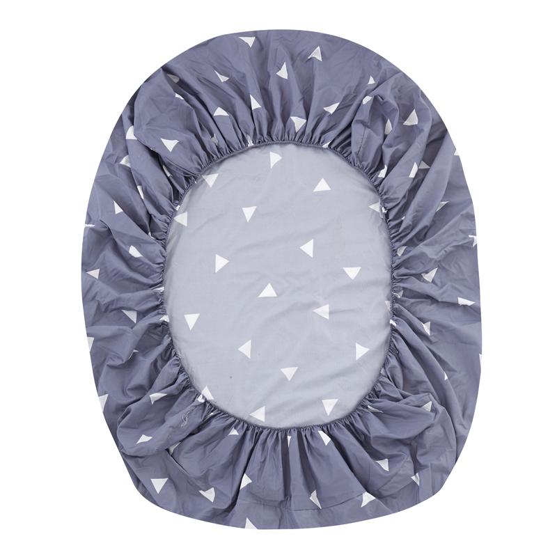 

1pc 100%Polyester Fitted Sheet Mattress Cover Printing Bedding Linens Bed Sheets With Elastic Band 69, Yellow