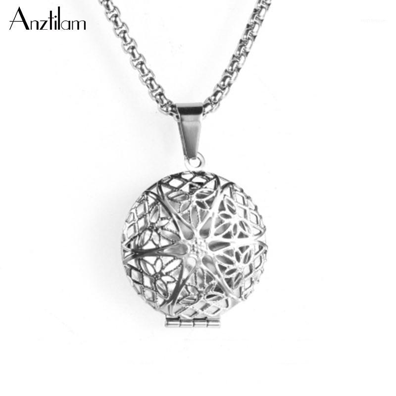 

Anztilam Fashion 1pc Cutout Heart Photo Frame Pendant Necklace Stainless Steel Charm Crystal Locket Necklaces Women Kids Girl1
