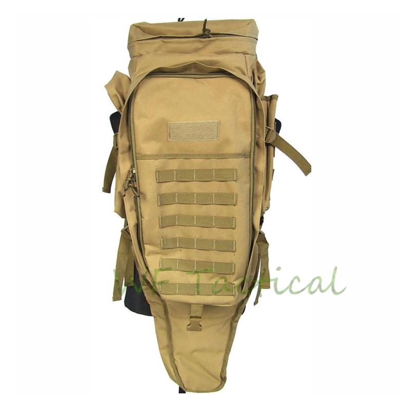

60L Outdoor Backpack Pack Rucksack Tactical Bag For Camping Trekking Hiking Traveling, Black