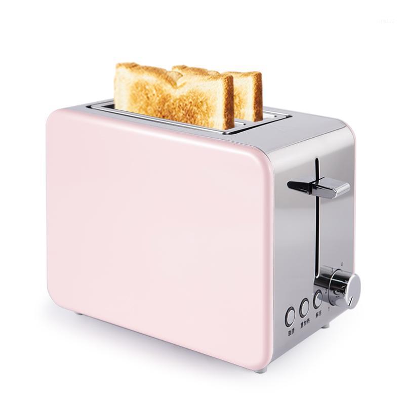

All steel body toaster breakfast spit driver's household stainless steel multi-functional small toaster with widened bread card1