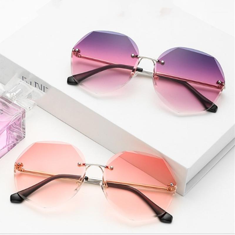

Fashion Cool Polygon Shaped Hexagon Fashion Women's Ocean Sheet UV Protection Eyewear Sunglasses Female Eyewear1