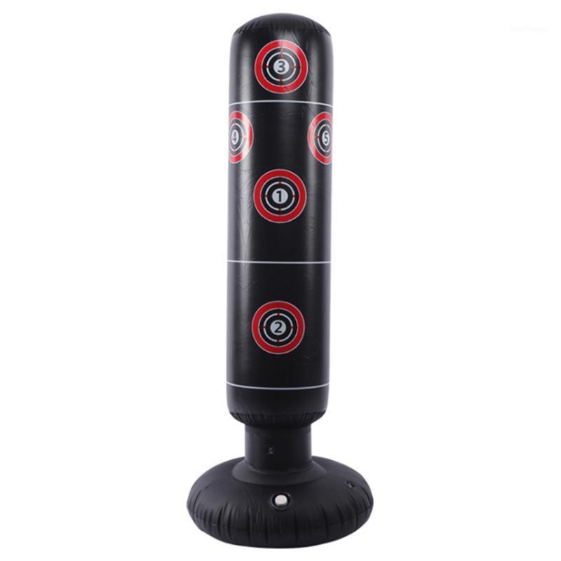 

Gym PVC Strength Training Boxing Column Kids Adults Bounce Back Portable Tumbler Free Standing Inflatable Sandbag Punching Tower1