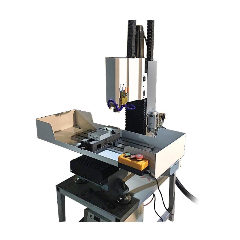 

Machining Metal Milling Machine CNC 4020 Wood Aluminum Router Full Cast Iron 1.5 / 2.2KW Engraving Cutting With Z Axis 300mm