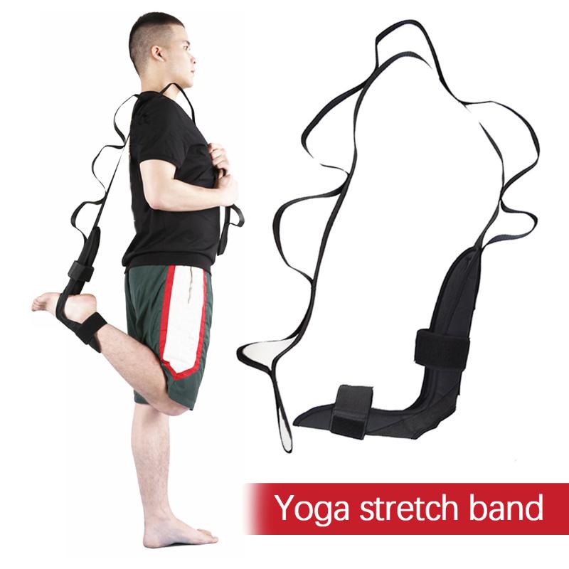 

Adjustable Yoga Stretching Belt Joint Correction Foot Rehabilitation Training Flexibility Leg Stretch Band Assistance Dance, As pic