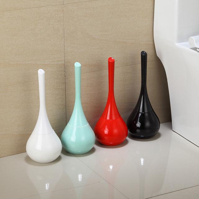 

Multicolor Circular Ceramic Base toilet brush long-handled cleaning suit cleaning brush Bathroom accessories set Home Decoration