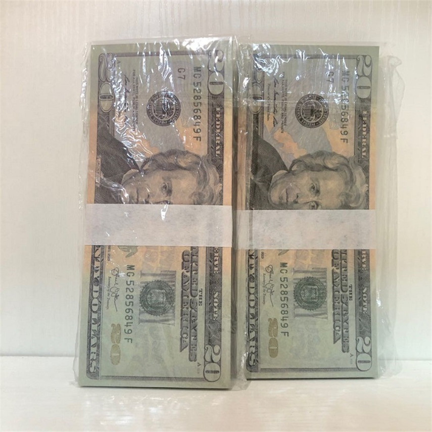

Currency Fast Wholesale Copy Shipping U.S. Currency 100 Pieces/package Paper Money Props High Quality 20-4 Wpxiw