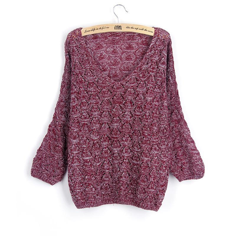 

Spring and Autumn New Korean Version of Loose Large Size Women's Thin Long-sleeved Sweater Women's Short, Dark grey