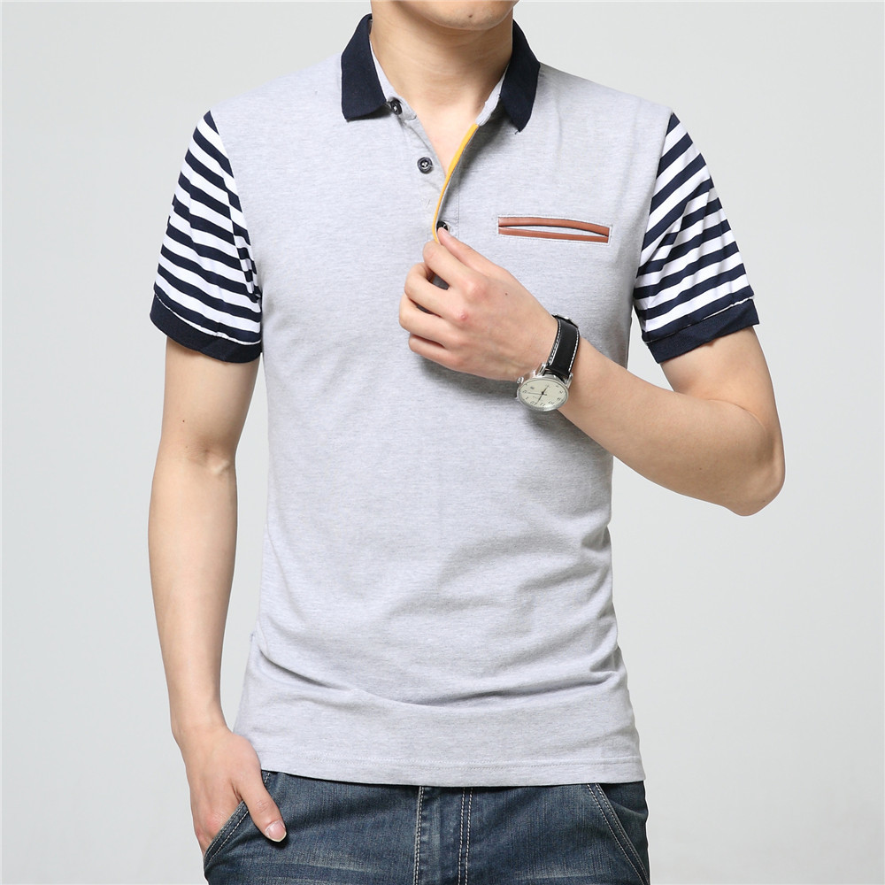 

Men's Fashionable M-5xl Shirt Polo for Casual Equitation Business Clothes Turn-down Man's Solid Collar Short Sleeve # Pl23 Jt8q2020, Game