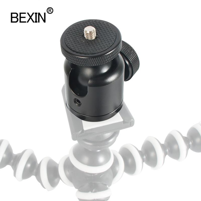

360° Panoramic Shooting Ball Head Camera Tripod Fixed Mounting Adapter Rotatable Mini Head For Sony Nikon Canon Dslr