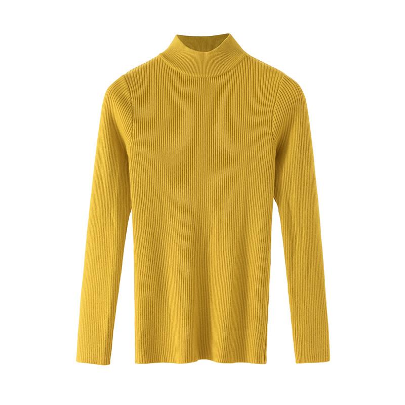 

Winter Woman Sweaters Fashion Turtleneck Long Sleeves to keep Warm Sweater Korean Women Base knit pullover Top Sweater Knitwear, Beige