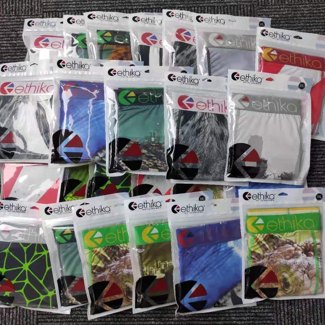 

Ethika underwear Ethika style promotion leisure Street Sports staple food underwear hip hop consumption skateboard underwear hot Ethika 8675, Random color