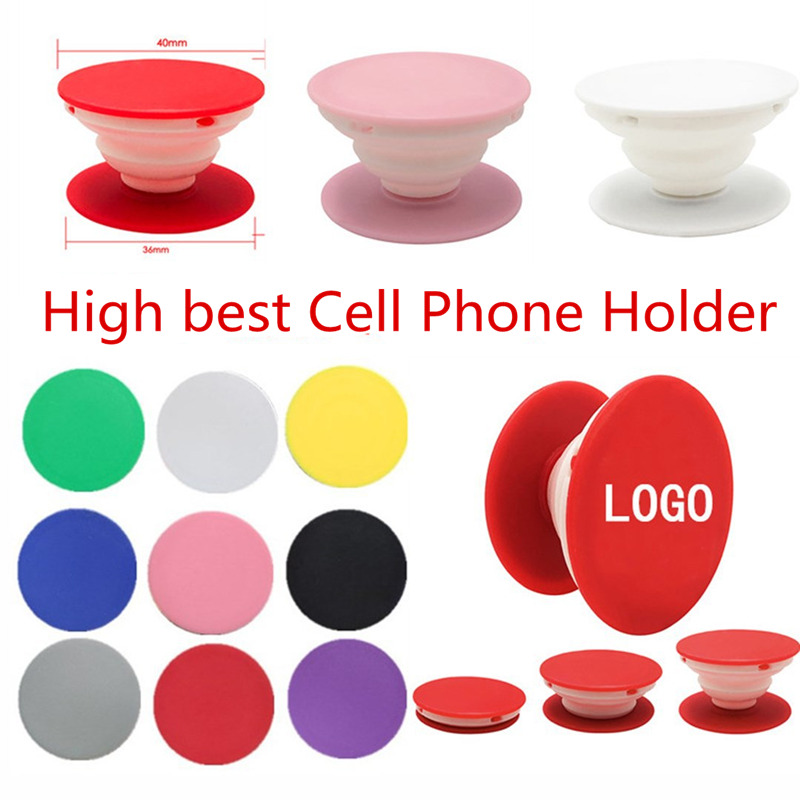 

2020 new High best Cell Phone Holder 3M glue Expandable Grip Mobile phone Stand 360 Degree Finger Holder Flexible For Phone Samsung, Green