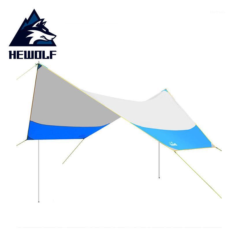 

Hewolf Outdoor Ultralight 210T Tent Beach Camping Pergola Sunshelter Oversized Rainproof Awning1