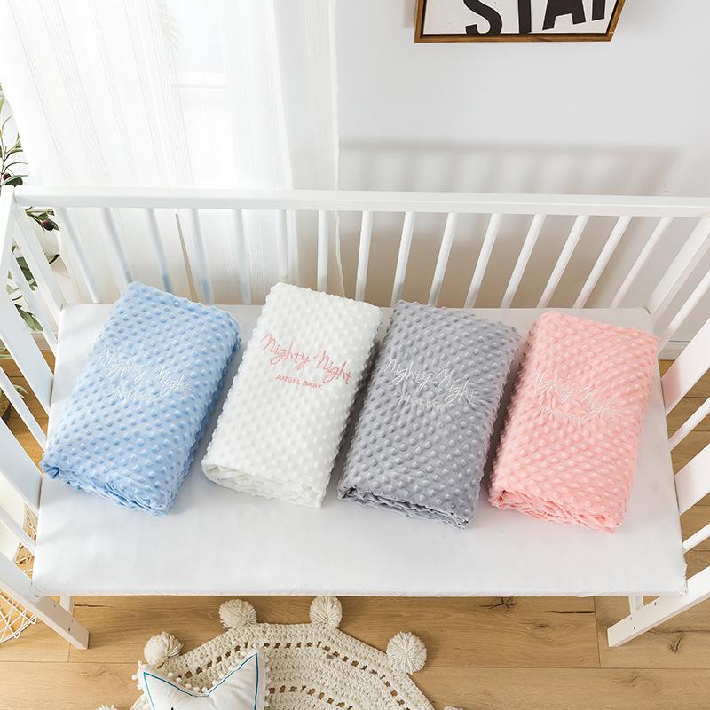 

Crystal velvet children blanket baby blanket comfort nap baby stroller