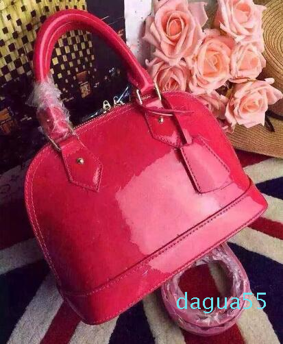 

Newset ALMA BB PM Shell Bag Women Genuine Leather Handbags Flower Embossed Shoulder Bags With Lock handbags Crossbody bag, Ribbon(not for s ale separately)