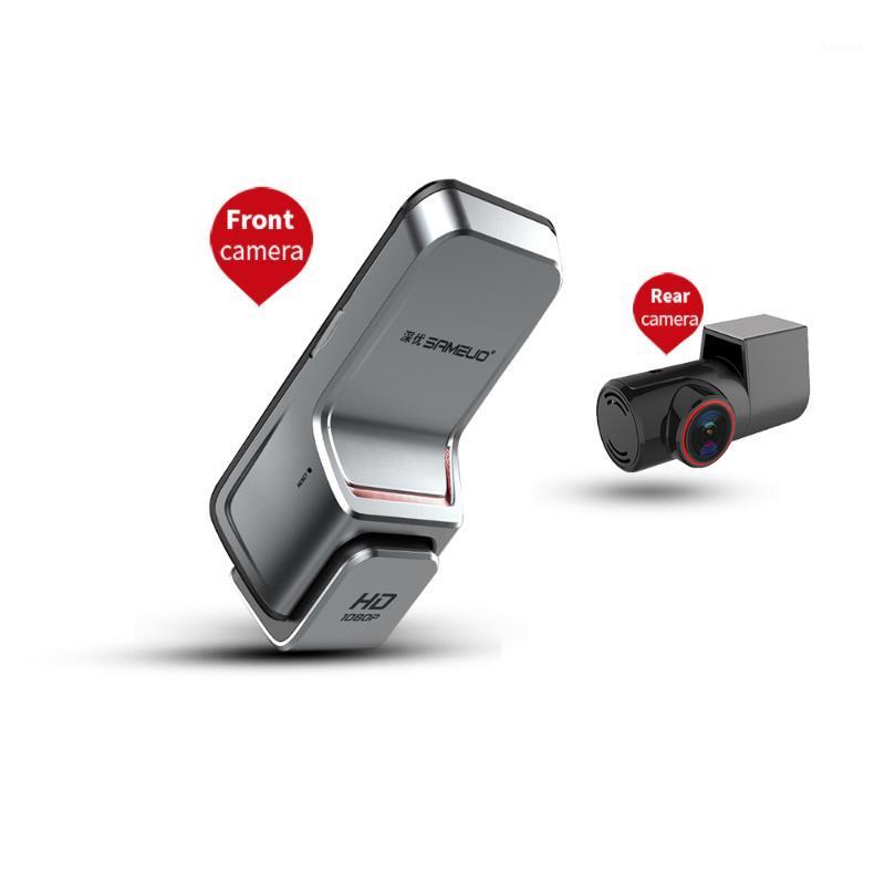 

Sameuo U1000 dash camera dual front and rear wifi Car DVR night vision voice recorder app loop Recording dash cam 1080P for Cars1