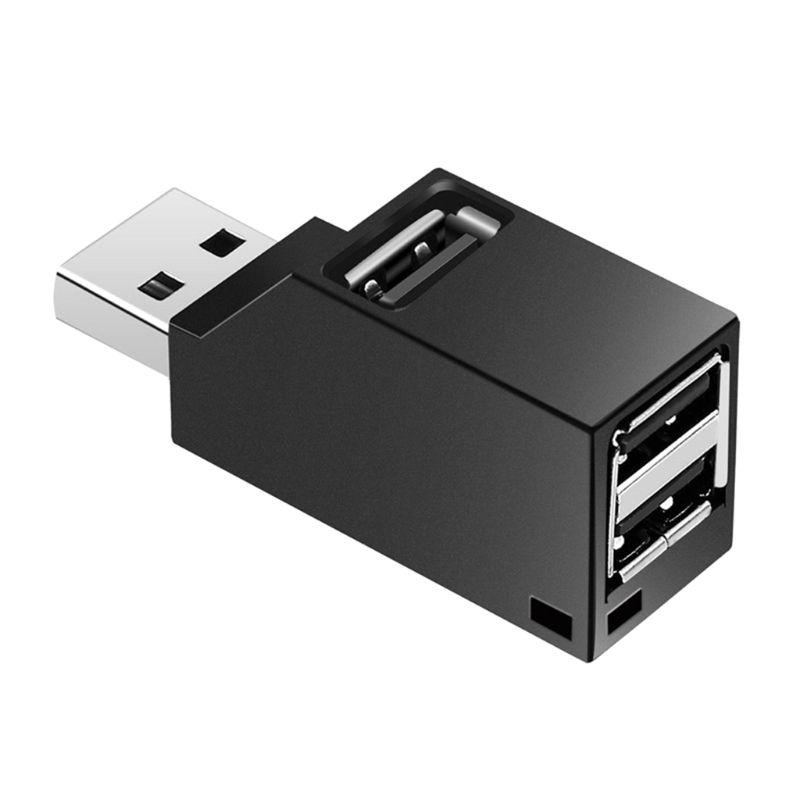 

3 3 Port USB Hub Mini Portable USB 2.0/3.0 High Speed Hub Splitter Box for PC Laptop U Disk Card Reader for 7 8 X Mobile