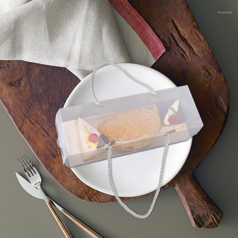 

10pcs Rectangle Cake Packaging Boxes Packing Boxes Portable Packing1