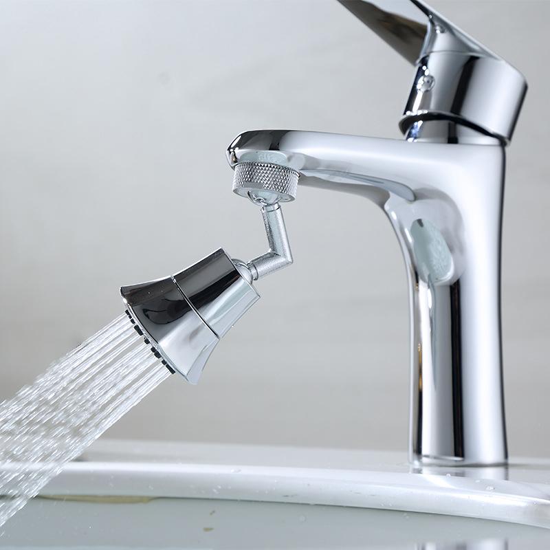 

720° Large-angle Rotatable Tap water Faucet Utensils For Kitchen Splash-proof Head Mixer Aerator Wash Basin And Vegetable Basin