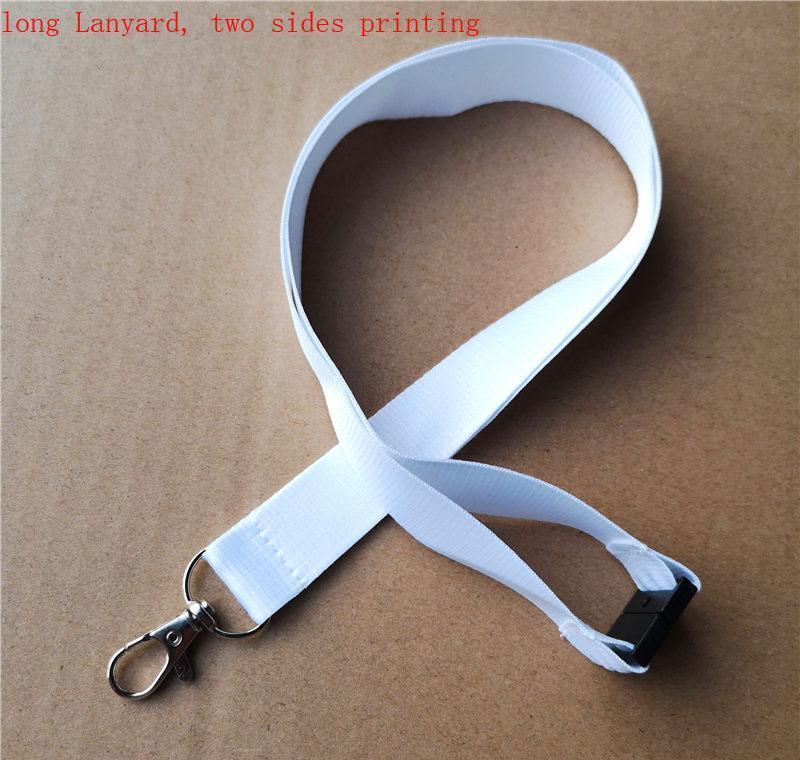 

Consumables Sides Transfer Lanyard Bbyff Lanyards Polyester Sublimation Printing Printing Long Hot White jllqH yummy_shop