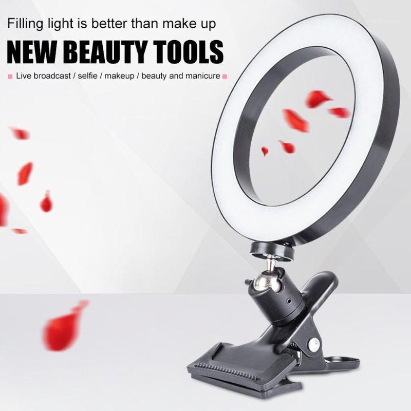 

20cm Fill Ring Light For Mobile Phone Computer Brightness Adjustable Selfie Lights Live Broadcast Video Fill Light Beauty1