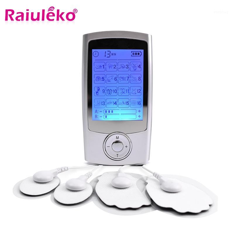 

16 Mode Dual Electric Low Frequency Tens Unit Lower Back Pain Relief Digital Screen Tens Machine Muscle Stimulator Massager1