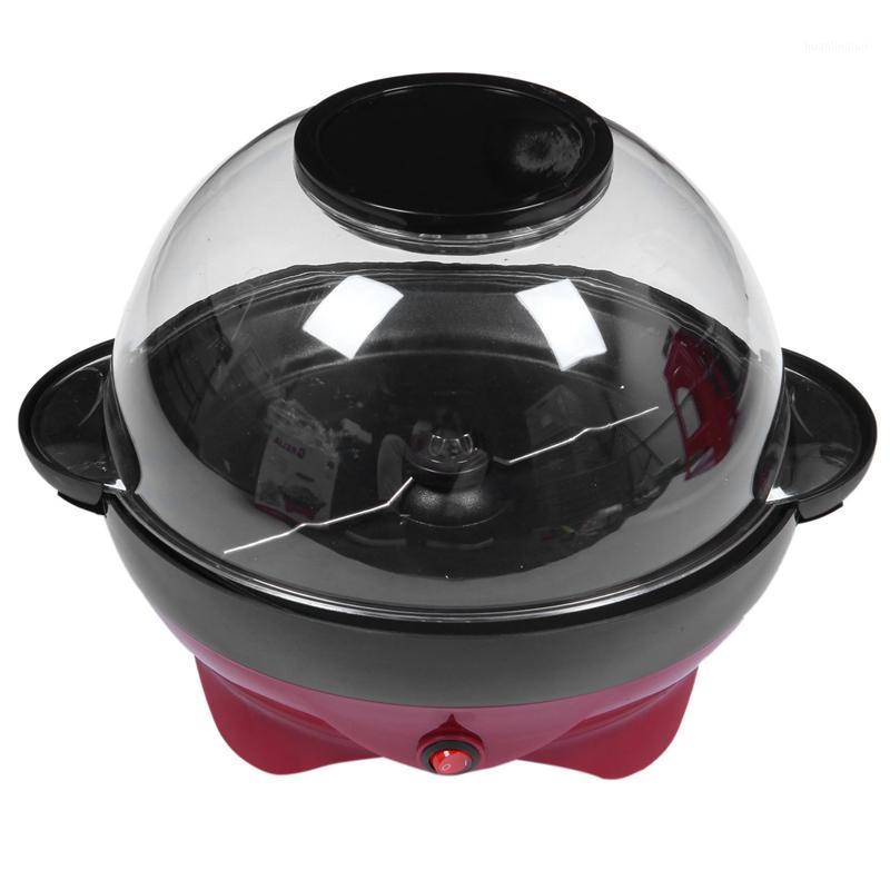 

Mini Red Small Round Machine Home Children Automatic Popcorn Machine Electric Non-Commercial Can Be Added with Sugar EU Plug1