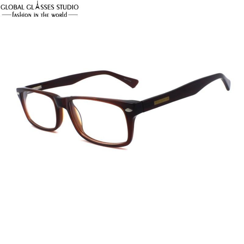 

Rectangle Lens Brand Designer Classic Type Demi Color Rivet Eyewear Flex Hinge Comfortable High Quality Eyeglasses RM00485