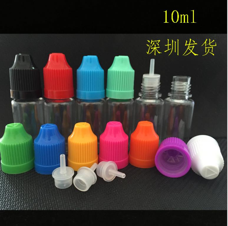 

Others Apparel 10ML E-Cig E-liquid Chubby Gorilla Plastic Sharp Spout Vape Juice Bottles PET Transparent Unicorn Empty Paints Bottles with Childproof Caps
