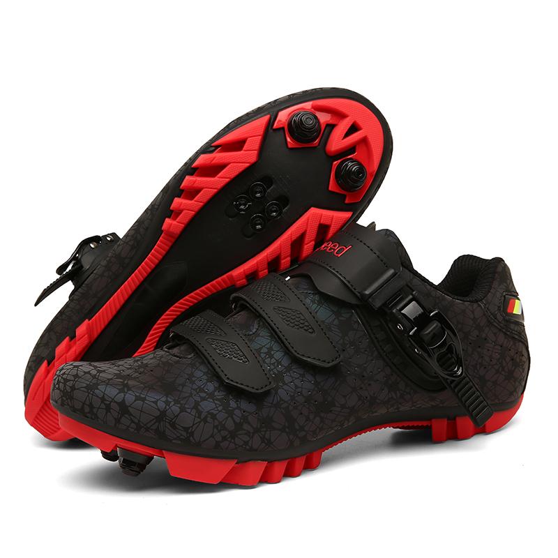 

Cycling Footwear MTB Luminous Shoes Outdoor Mountain Bike Sneakers Men Professional Self-Locking Bicycle SPD Sports Unisex, See chart