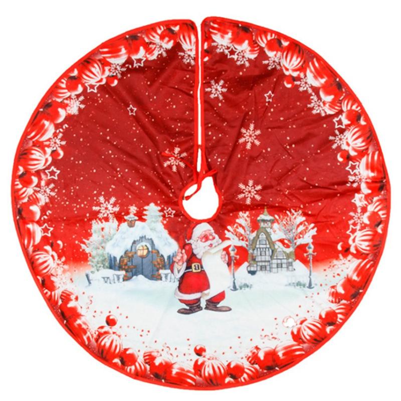 

Christmas Tree Skirt Carpet Christmas Tree Decoration Skirt Ornaments Holiday Party Supplies