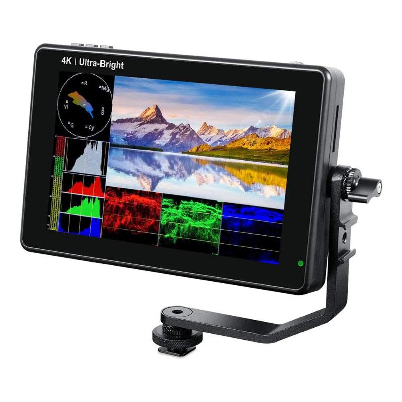 

2200nit Ultra Bright SDI Touch Screen DSLR Camera Field Monitor with 3D Lut Waveform Light Sensor HD 1920x1200 3G SDI 4K